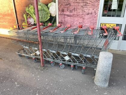 Kundvagnar och korgar
