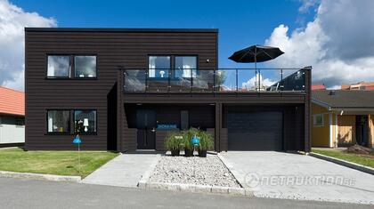 Visningshus, demonterat - 162m2
