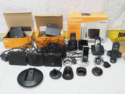 Trådlösa  telefoner, Siemens Gigasets m.m.