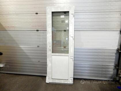 Glasad dörr, PVC, 780x2200