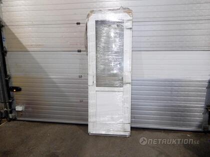 Glasad dörr, PVC, 780x2200