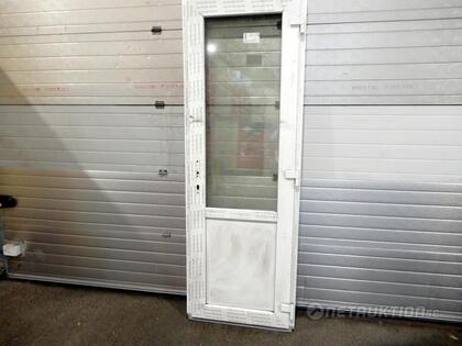 Glasad dörr, PVC, 780x2220