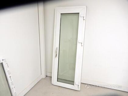 Glasad dörr, PVC, 780x2220