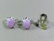 Ringar i silver 12st, strl 45