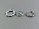 Ringar i silver 12st, strl 45