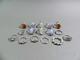 Ringar i silver 12st, strl 49