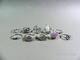 Ringar i silver 12st, strl 49
