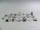 Ringar i silver 18st, strl 55