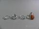 Ringar i silver 20st, strl 51