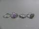 Ringar i silver 16st, strl 47