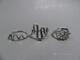 Ringar i silver 10st, strl 54
