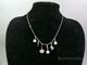 Halsband i silver, 5 st