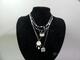Halsband i silver, 5 st