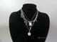 Halsband i silver, 5 st