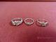 Ringar i silver, 10 st