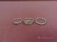 Ringar i silver, 10 st