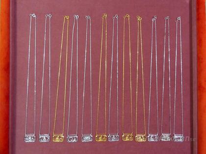 Halsband i silver, 10 st