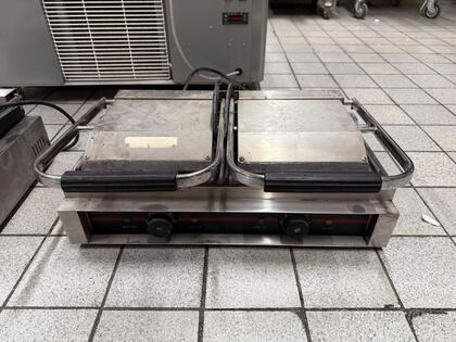 Klämgrill, dubbel