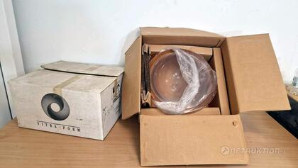 2st Handfat i glas - Vitraform - Svart