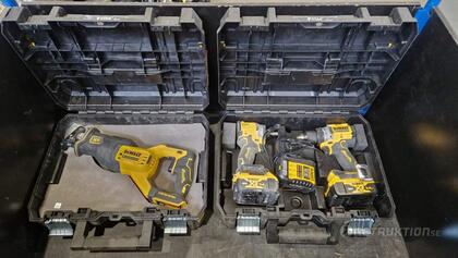 3st maskinverktyg - DeWalt