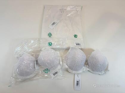 Kimono & Padded Strap Bra, stl: M & 75C
