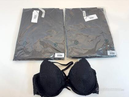 Kimono & Padded Strap Bra, stl: L, XL & 85D