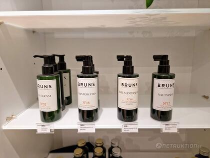 Saltkräm, värmeskydd, balsamspray mm. Bruns