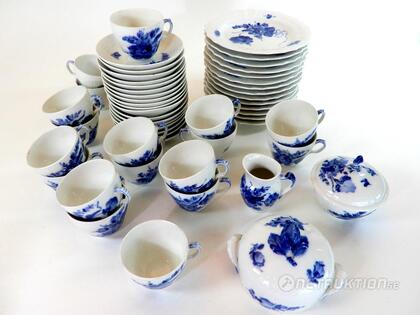 Moccaservis, Royal Copenhagen, 11 person Moccaservis, Royal Copenhagen, 11 person