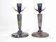Ljusstakar i silver, ett par