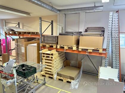 Pallställ, 4st sektioner (ej komplett)