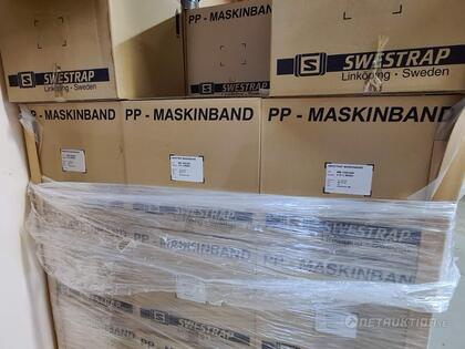 Maskinband, 12st rullar