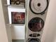 Teststation av CD, butiksdisplay - Lift