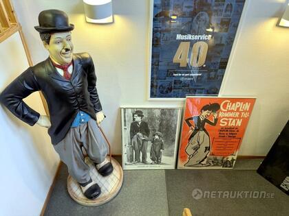 Modell av Charlie Chaplin, skala 1/1