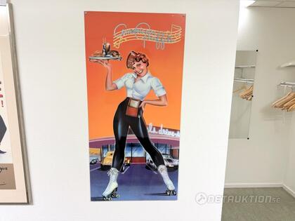 Plåtskylt, American Graffiti