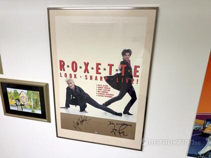 Poster, Roxette - Signerad