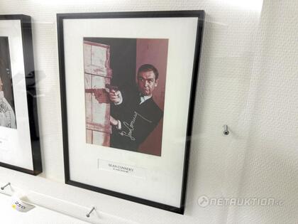 Foto James Bond 007, Sean Connery - Signerad