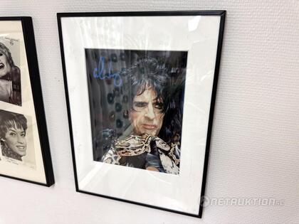 Foto Alice Cooper - Signerad