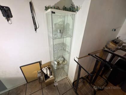 Vitrin + glas