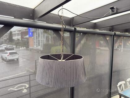 Taklampa med värme, 2st