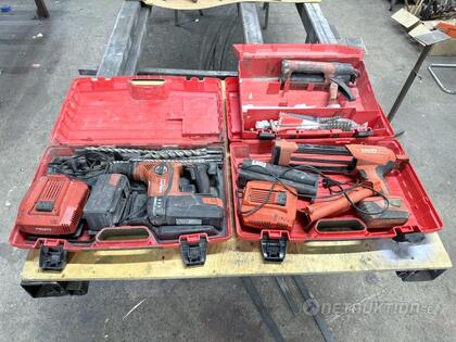 Slagborrmaskin & fogsprutor Hilti