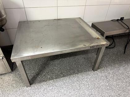 Bänkar i rostfritt