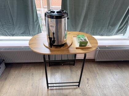 Kaffebryggare, thermos & bord