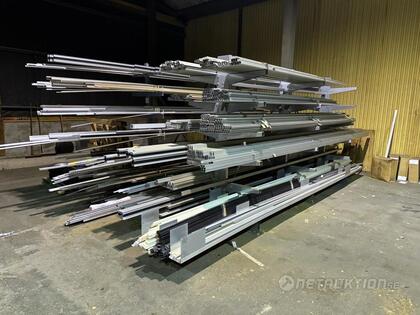 Aluminiumprofiler, stort parti MER INFO 