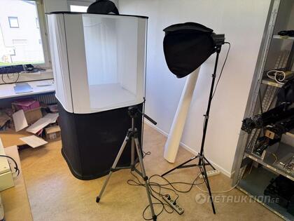 Fotobox och lampor