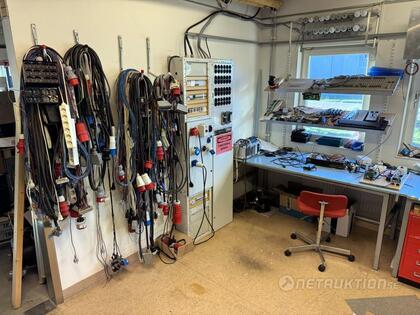 Teststation inkl kablage