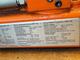 Hydraulpump & punch/stansar
