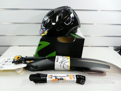 Cannondale hjälm, ungdom, skärmset & lås