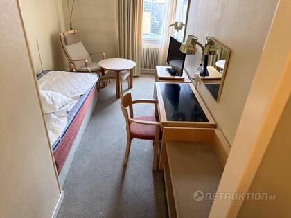 Hotellrumsinredning, singelrum