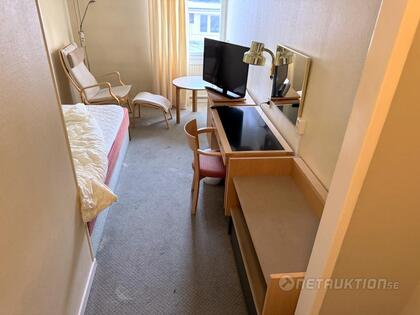 Hotellrumsinredning, singelrum