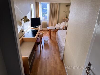 Hotellrumsinredning, singelrum Hotellrumsinredning, singelrum